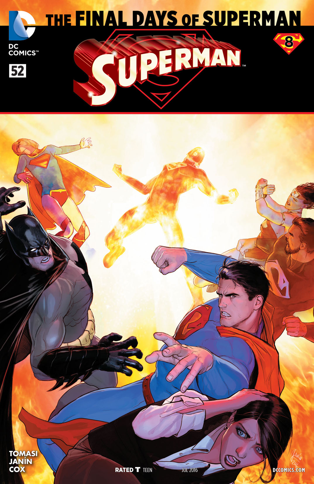 Superman (2011-) #52 preview images