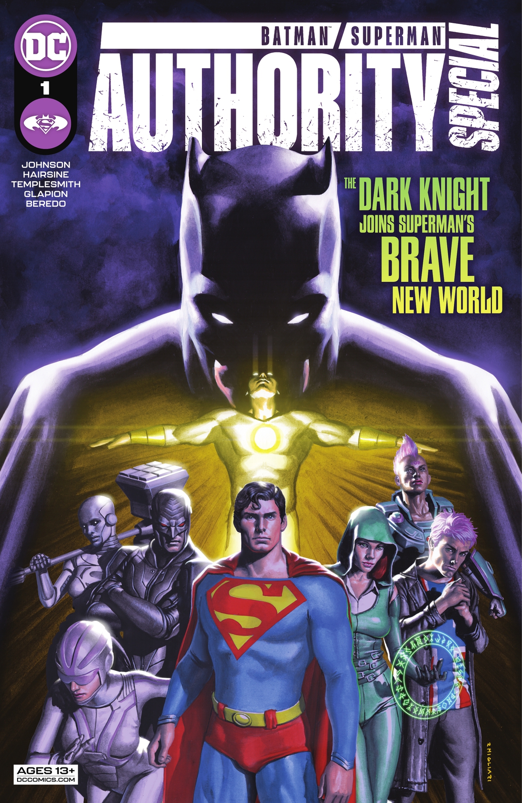 Batman/Superman: Authority Special #1 preview images