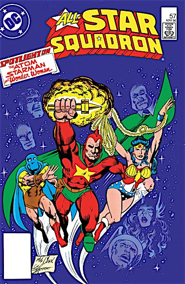 All-Star Squadron #57 preview images