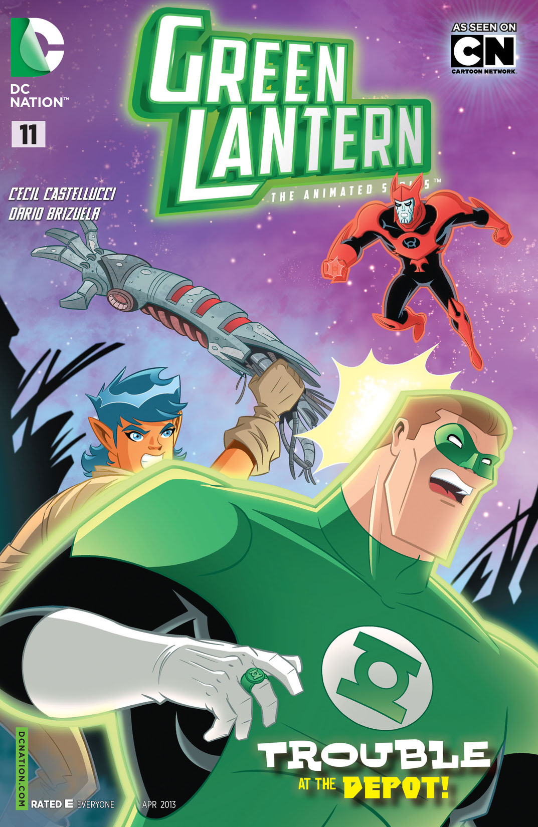 Green Lantern: The Animated Series #11 preview images