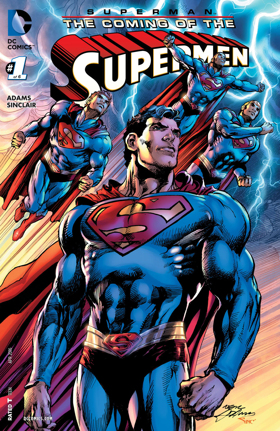 Superman: The Coming of the Supermen #1 preview images