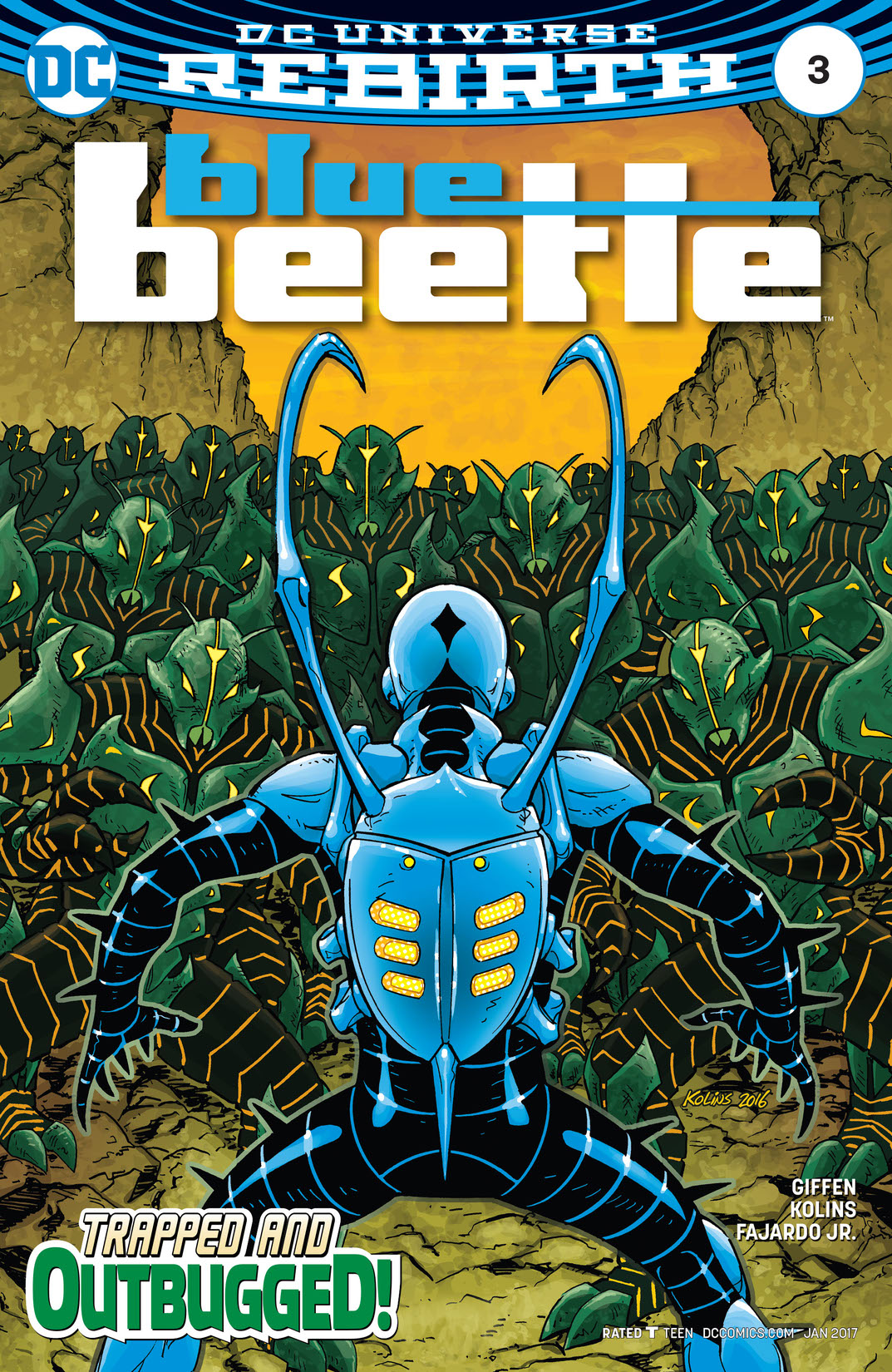 Blue Beetle (2016-) #3 preview images