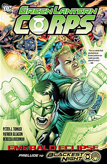 Green Lantern Corps: Emerald Eclipse preview images