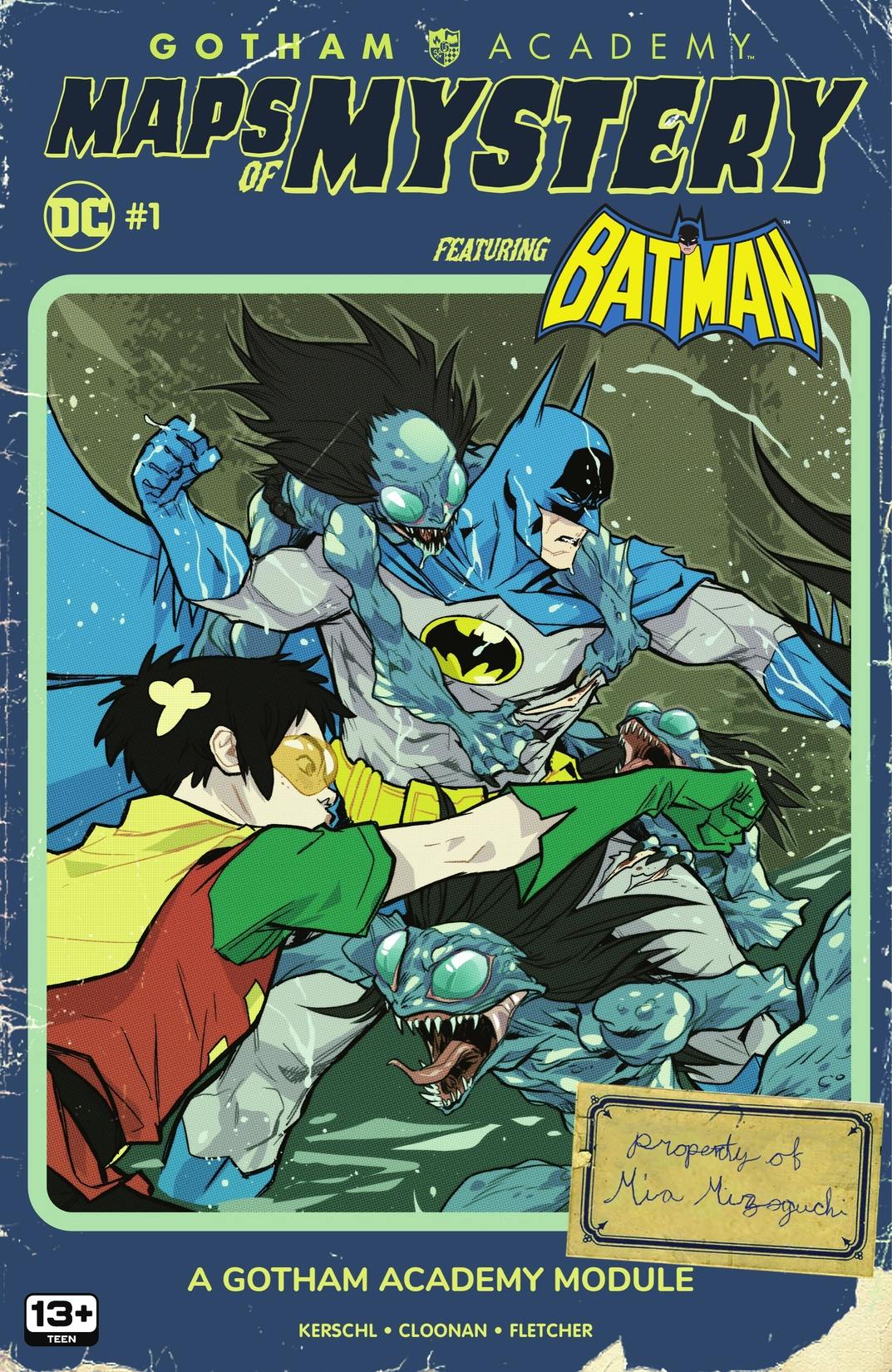 Gotham Academy: Maps of Mystery #1 preview images