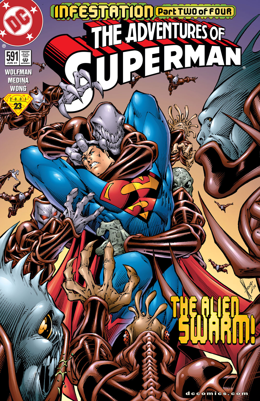 Adventures of Superman (1987-2006) #591 preview images