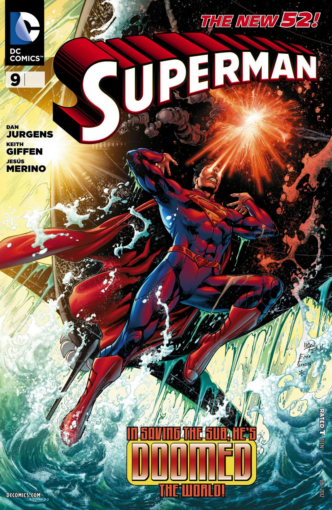Superman (2011-) #9 preview images