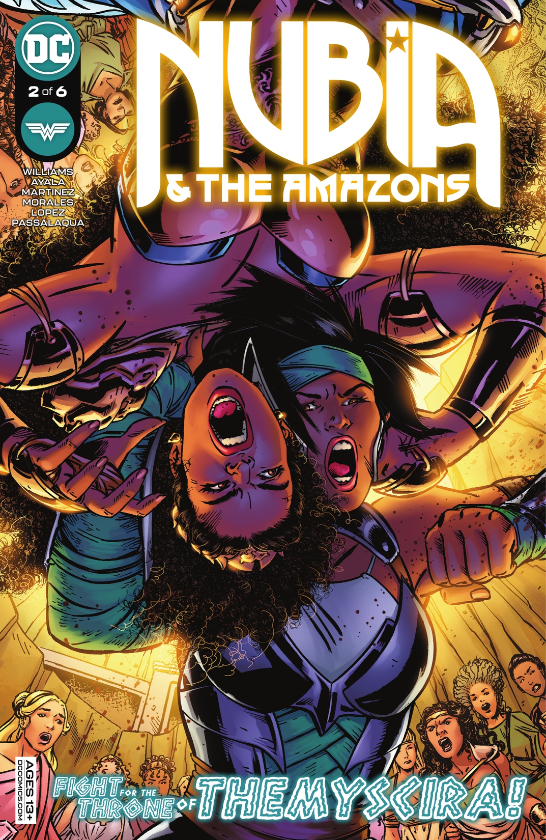 Nubia & the Amazons #2 preview images