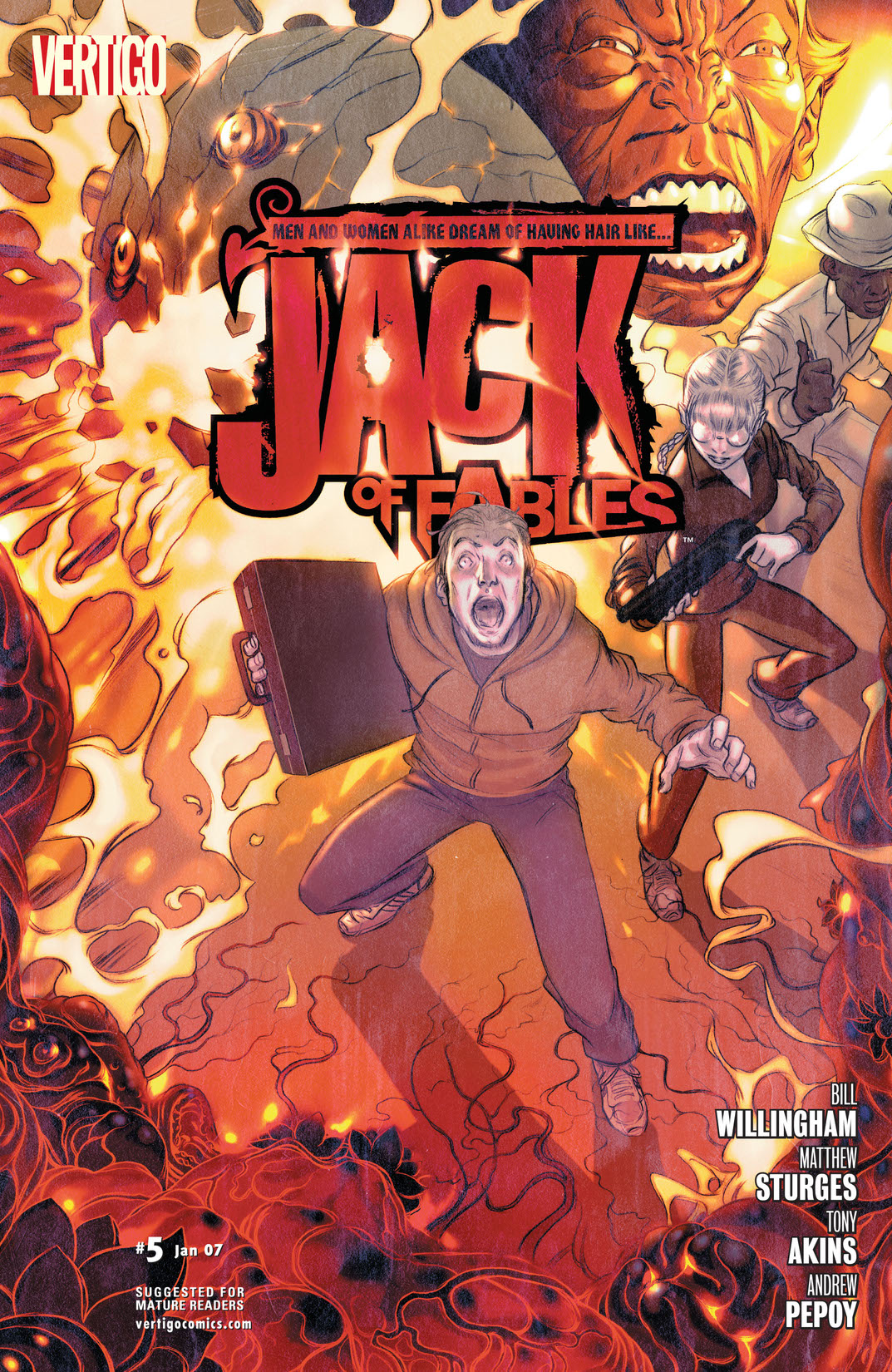 Jack of Fables #5 preview images