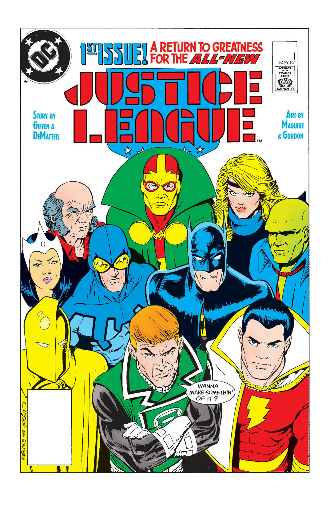 Justice league 1 1987