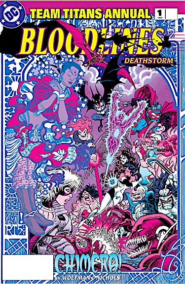 Team Titans Annual #1 preview images