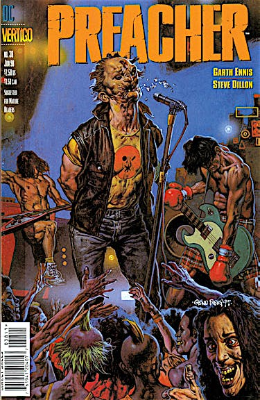 Preacher #38 preview images