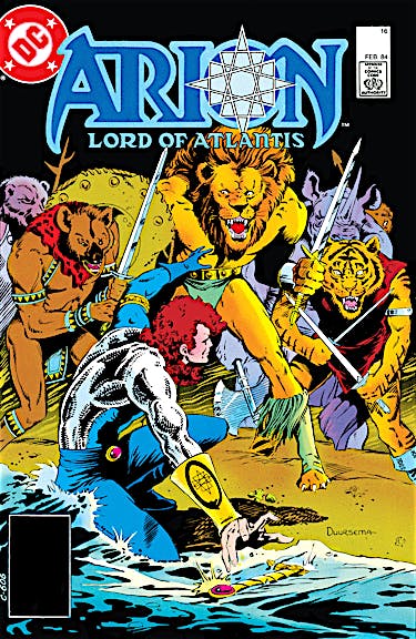 Arion, Lord of Atlantis #16 preview images