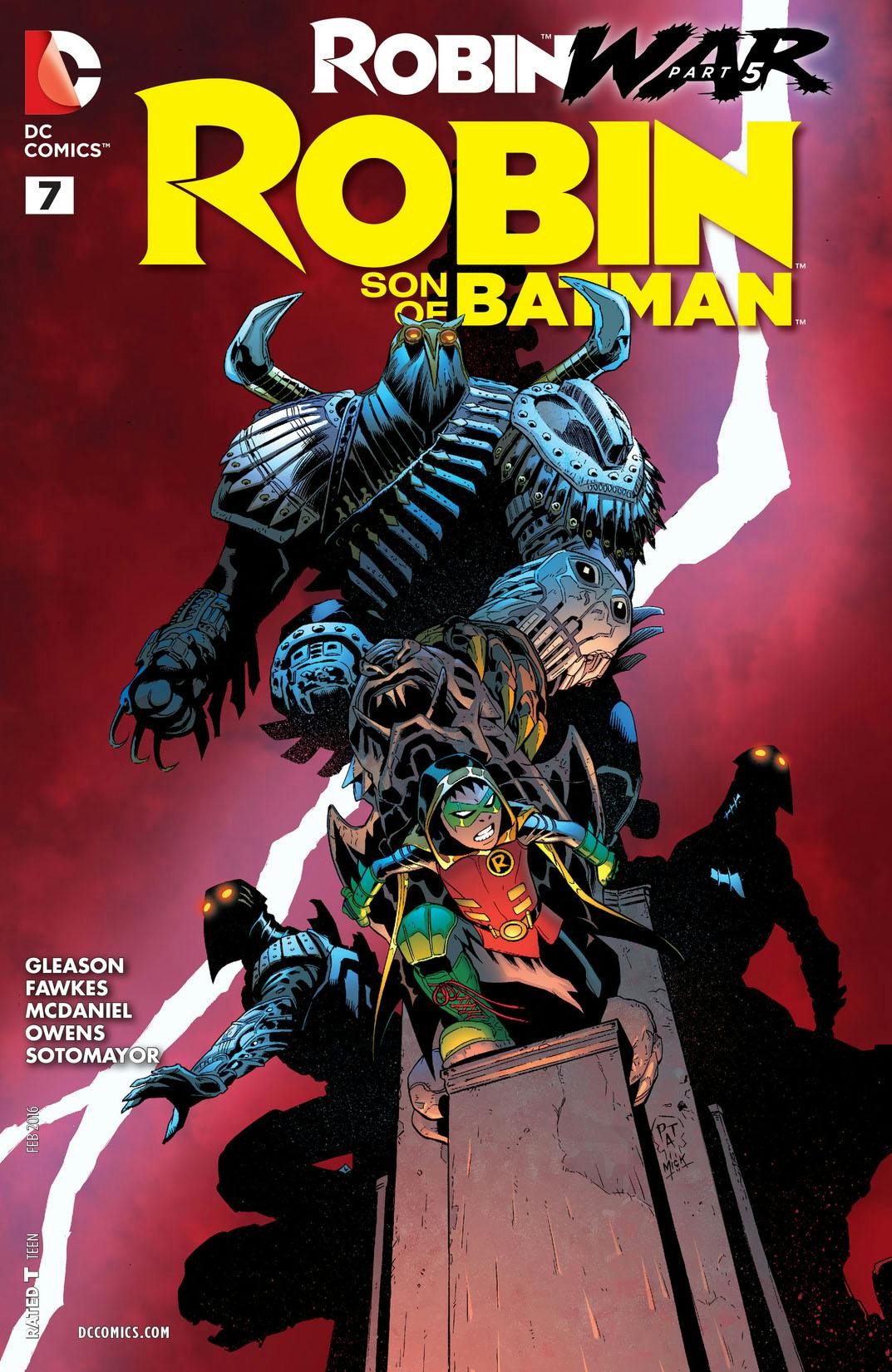 Robin: Son of Batman #7 preview images