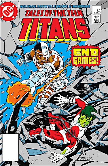 Tales of the Teen Titans #82 preview images