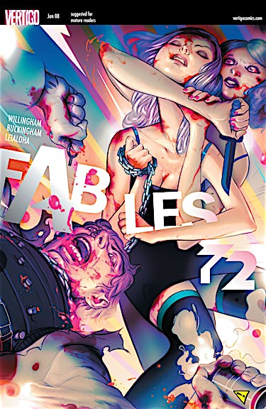 Fables #72 preview images