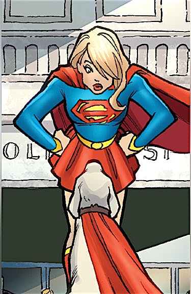 Wednesday Comics Supergirl DC Go! Edition #3 preview images