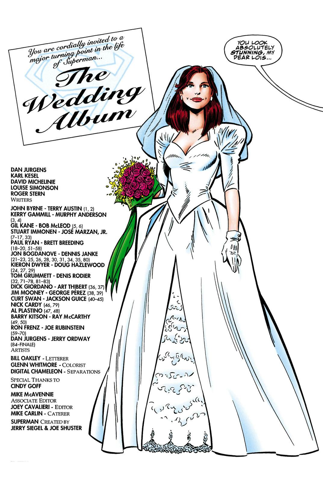 Superman: The Wedding Album series preview1