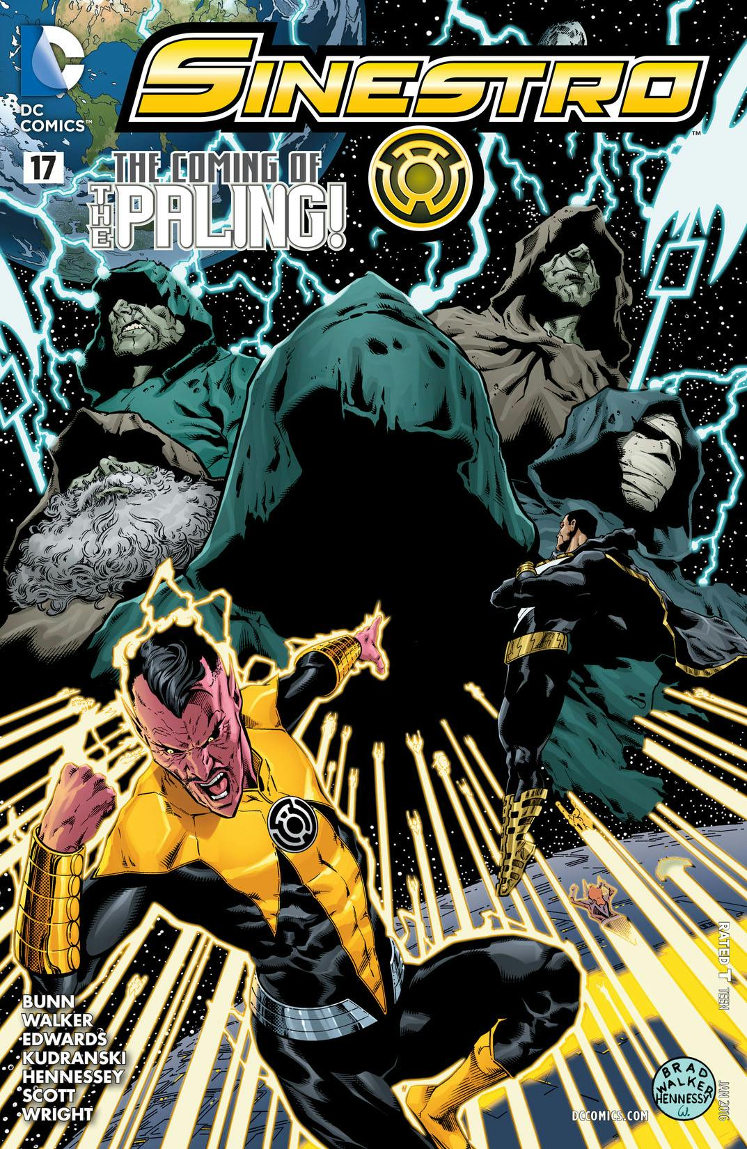 Sinestro #17 preview images