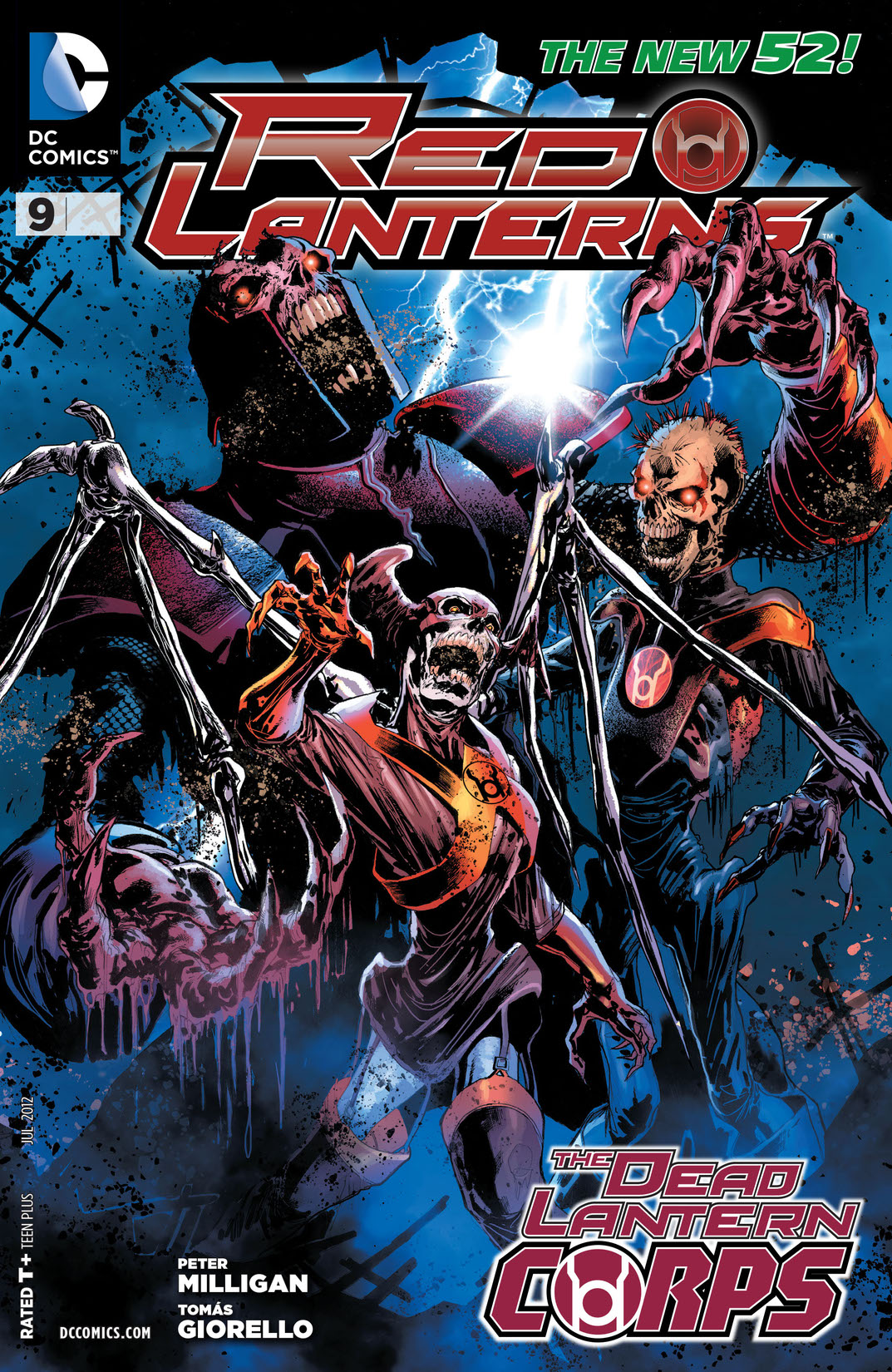 Red Lanterns #9 preview images