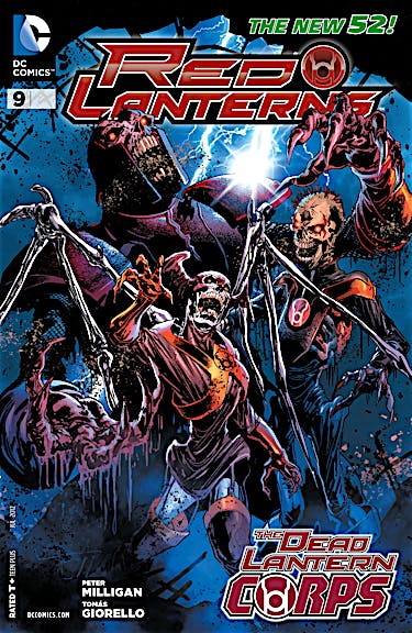 Red Lanterns #9 preview images