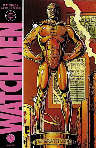 Watchmen #8 preview images