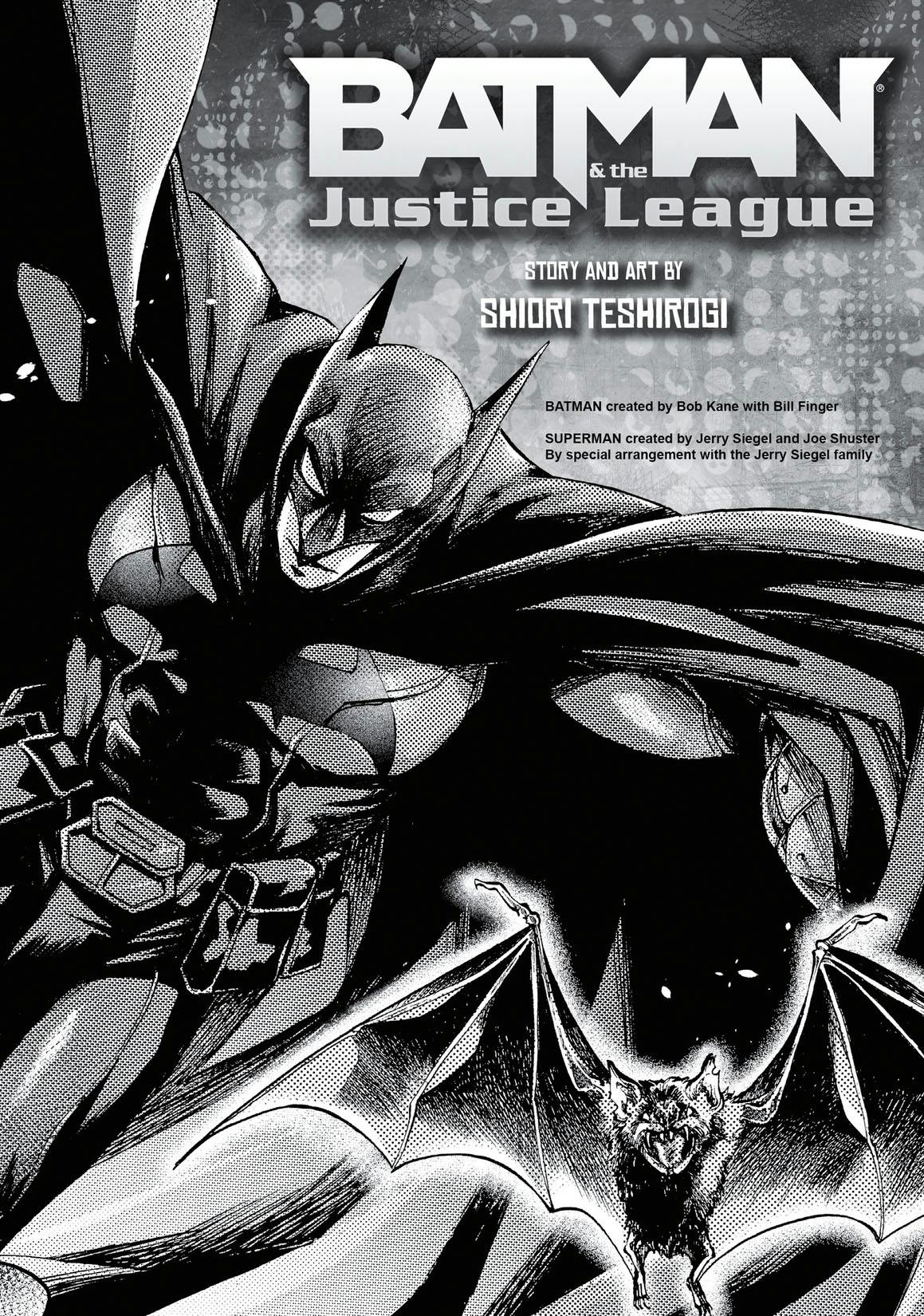Batman and the Justice League Manga series preview1