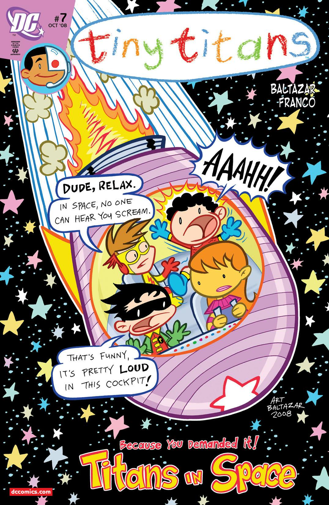 Tiny Titans #7 preview images