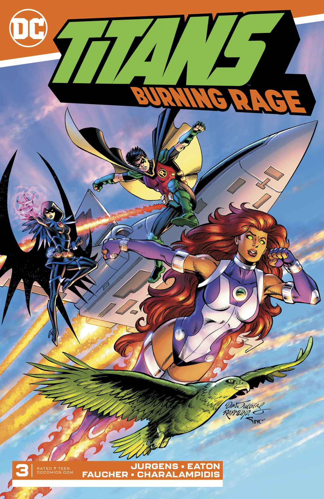 Titans: Burning Rage #3 preview images