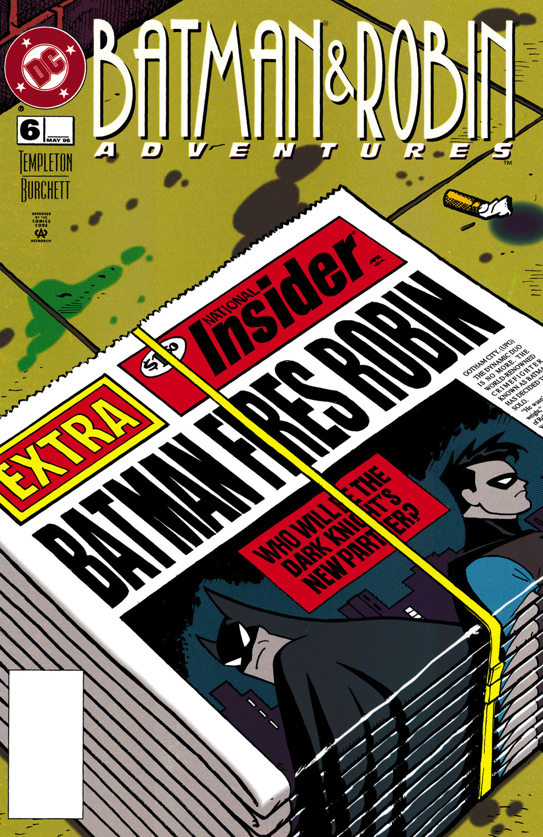 The Batman and Robin Adventures #6 preview images