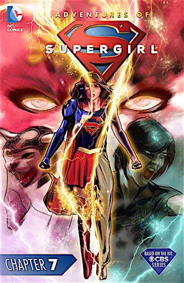 The Adventures of Supergirl #7 preview images