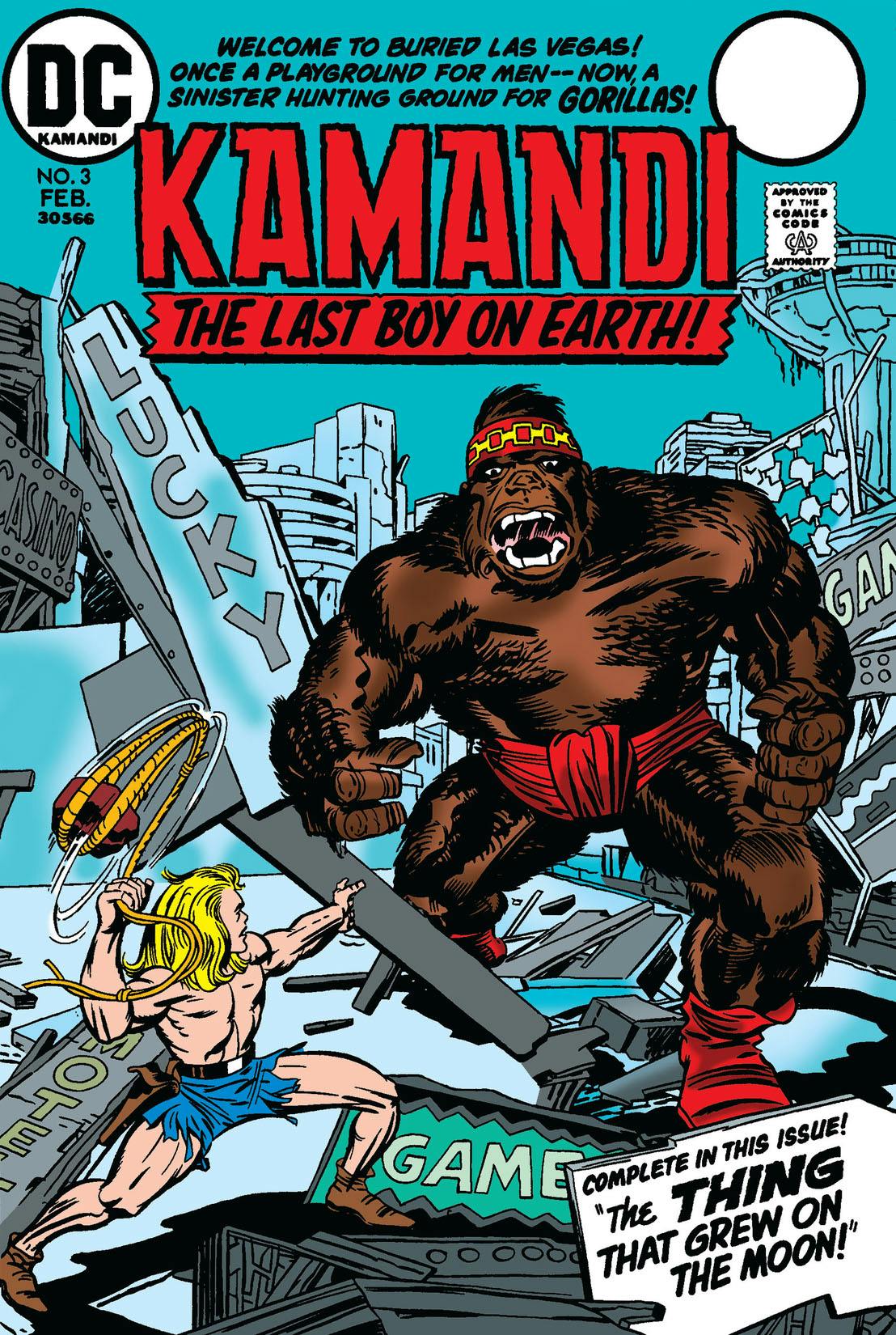 Kamandi: The Last Boy on Earth #3
