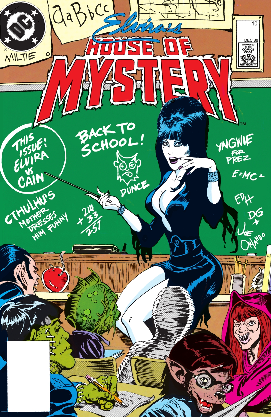 Elvira's House of Mystery #10 preview images