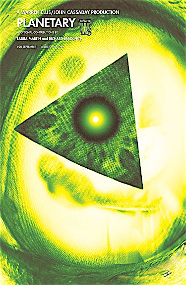 Planetary #20 preview images