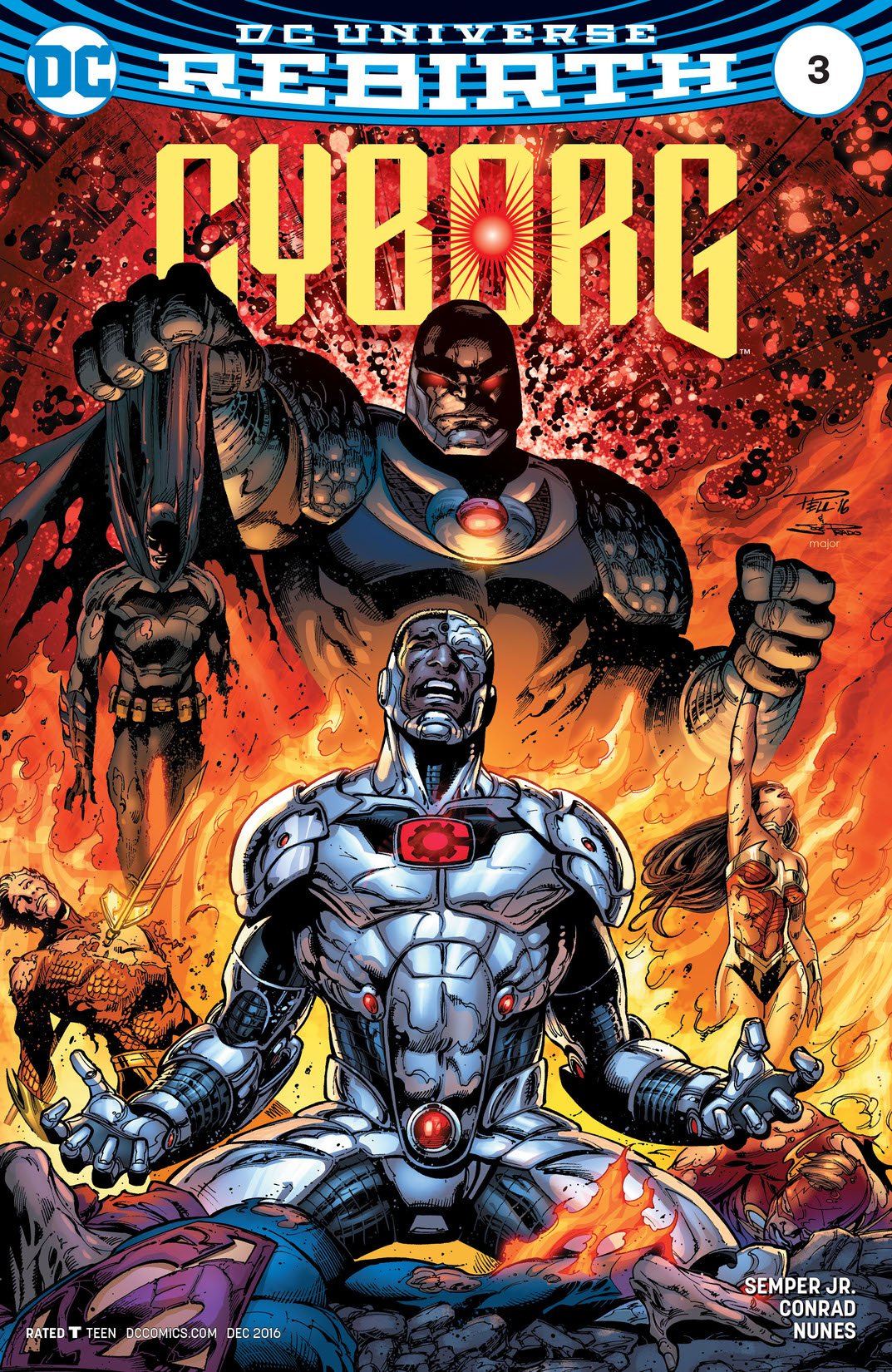 Cyborg (2016-) #3 preview images