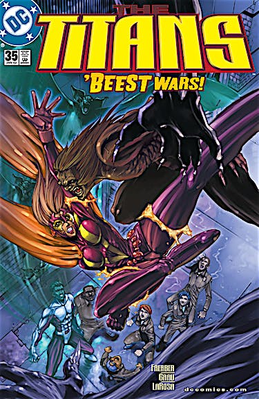 The Titans #35 preview images