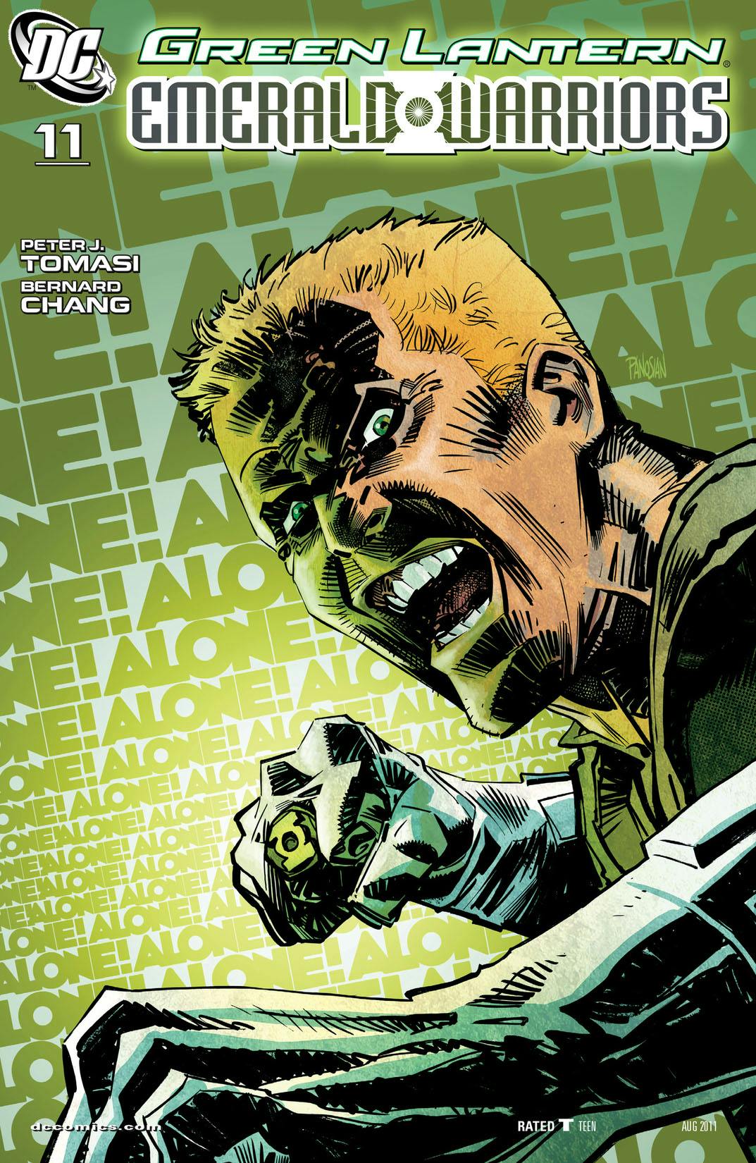 Green Lantern: Emerald Warriors #11 preview images