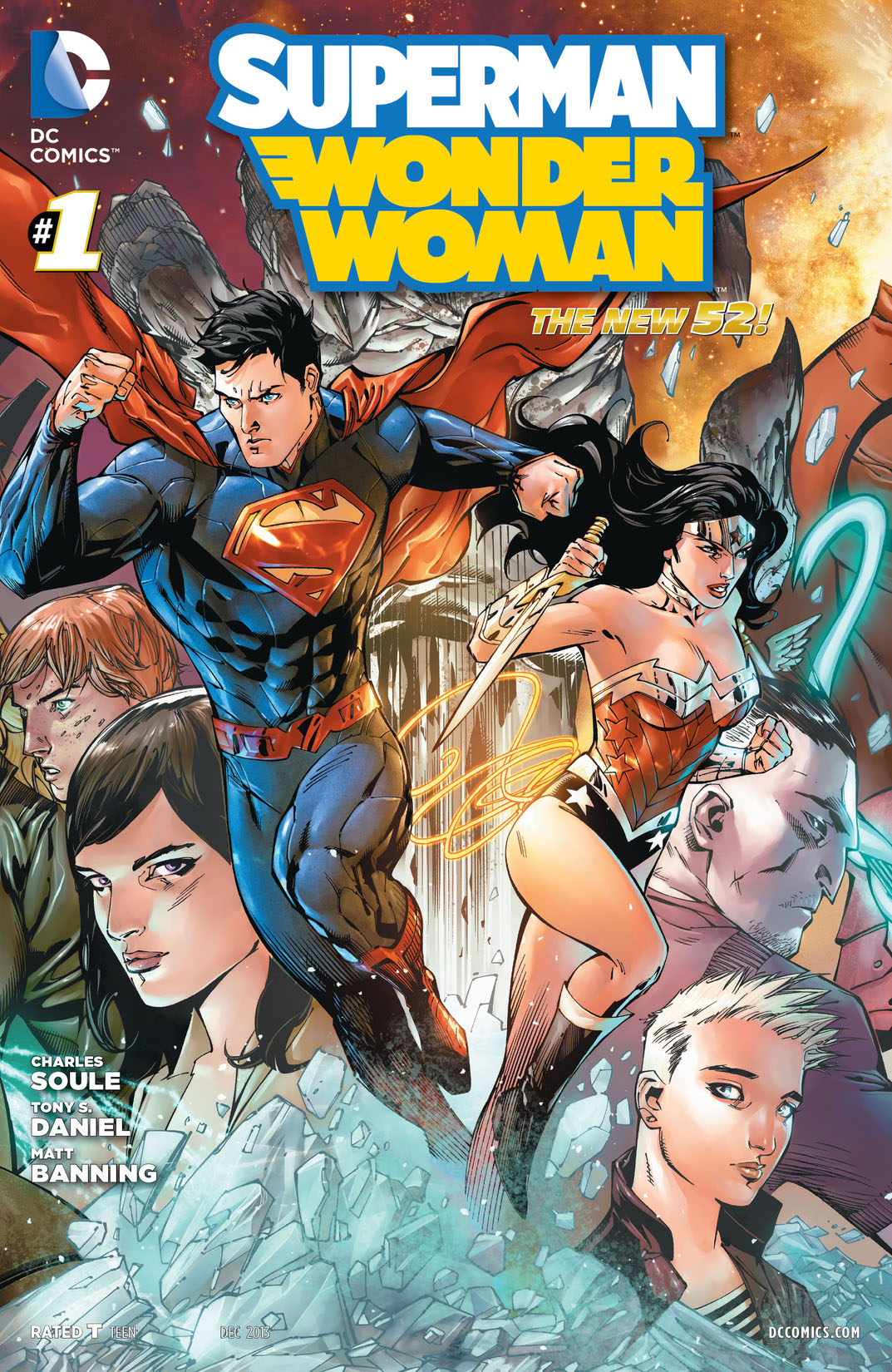 Superman/Wonder Woman #1 preview images