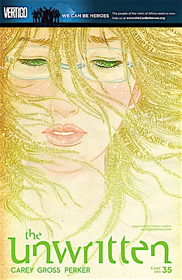 The Unwritten #35 preview images