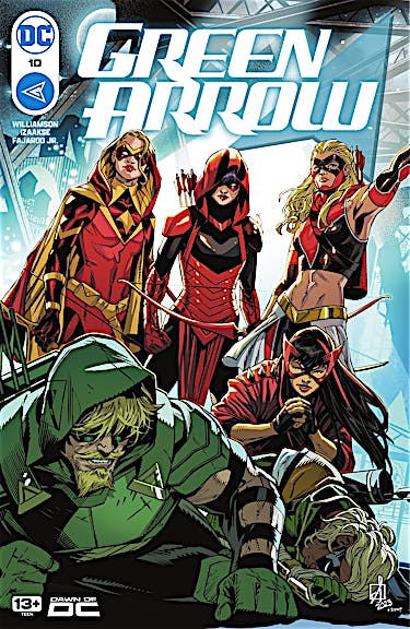 Green Arrow #10 preview images