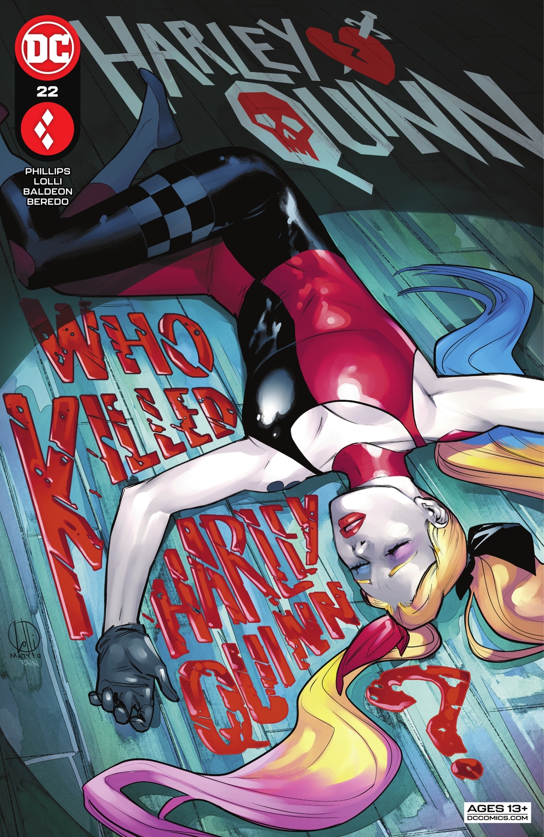 Harley Quinn #22 preview images