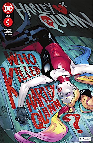 Harley Quinn #22 preview images