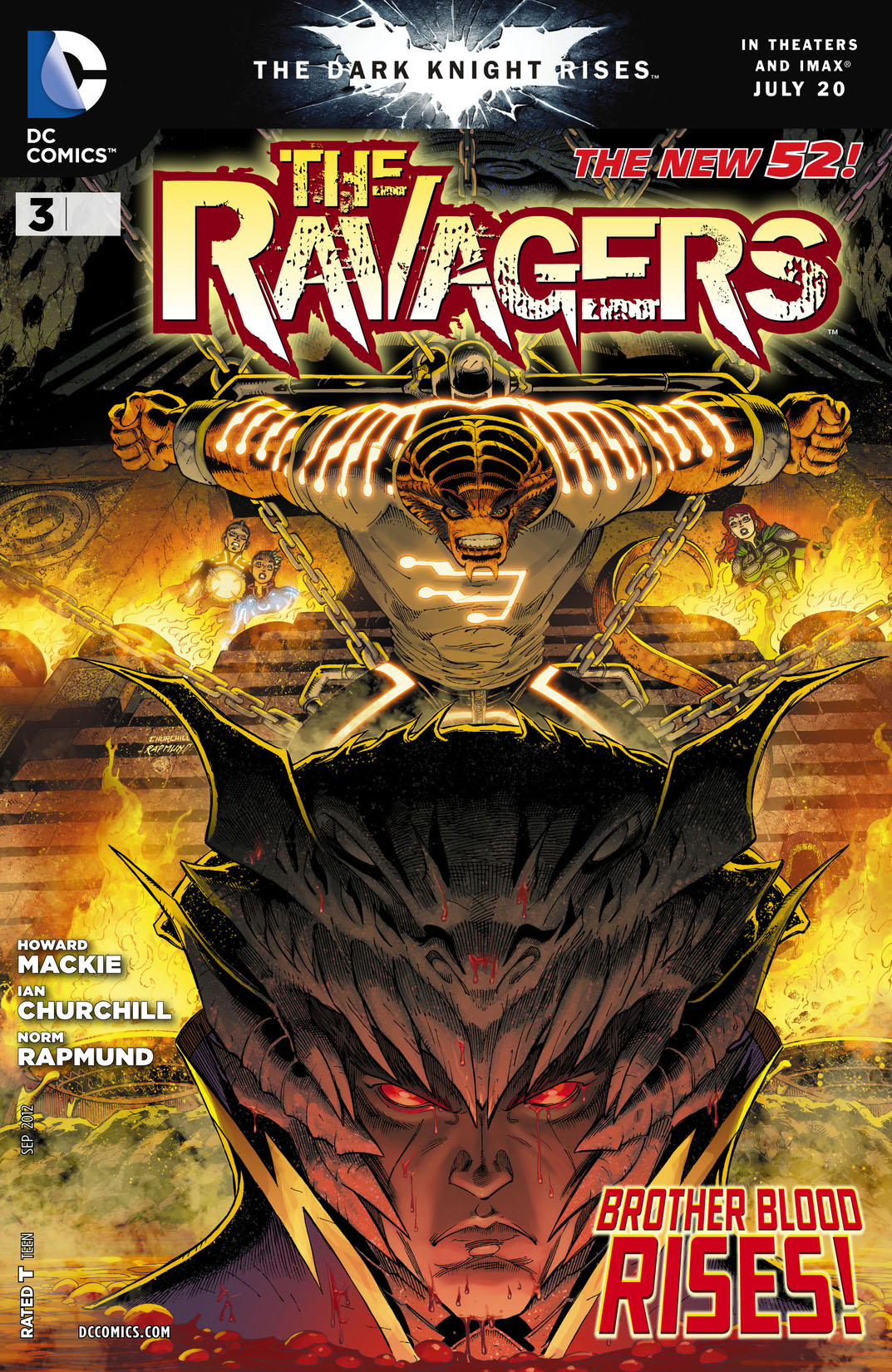 The Ravagers #3 preview images