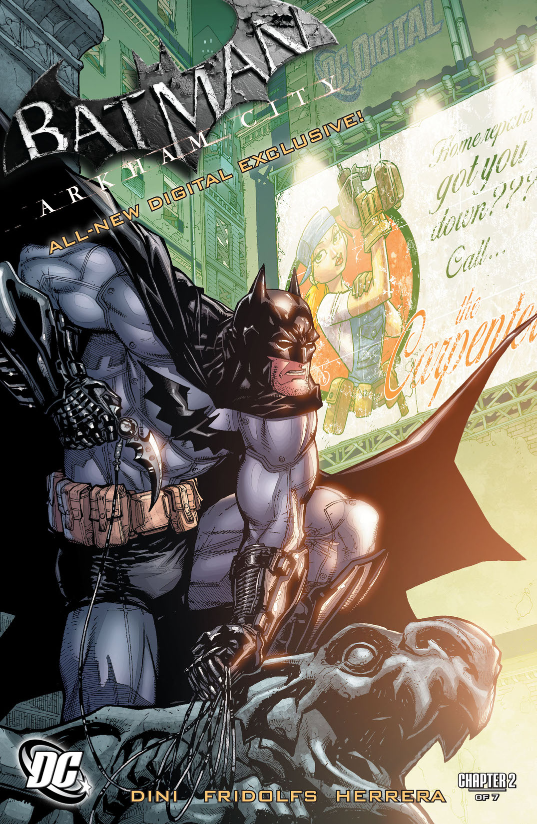 Batman: Arkham City Exclusive Digital #2 preview images