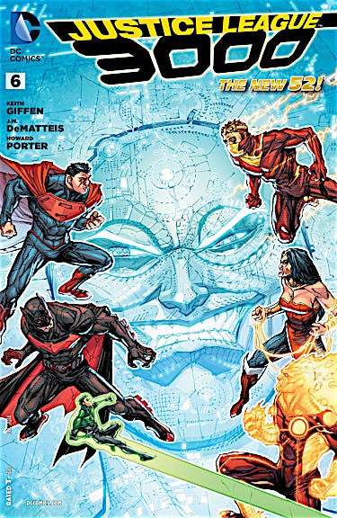 Justice League 3000 #6 preview images