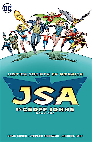 JSA by Geoff Johns Book One preview images