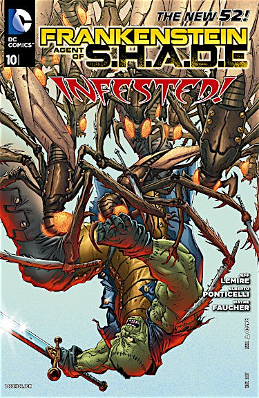 Frankenstein, Agent of SHADE #10 preview images