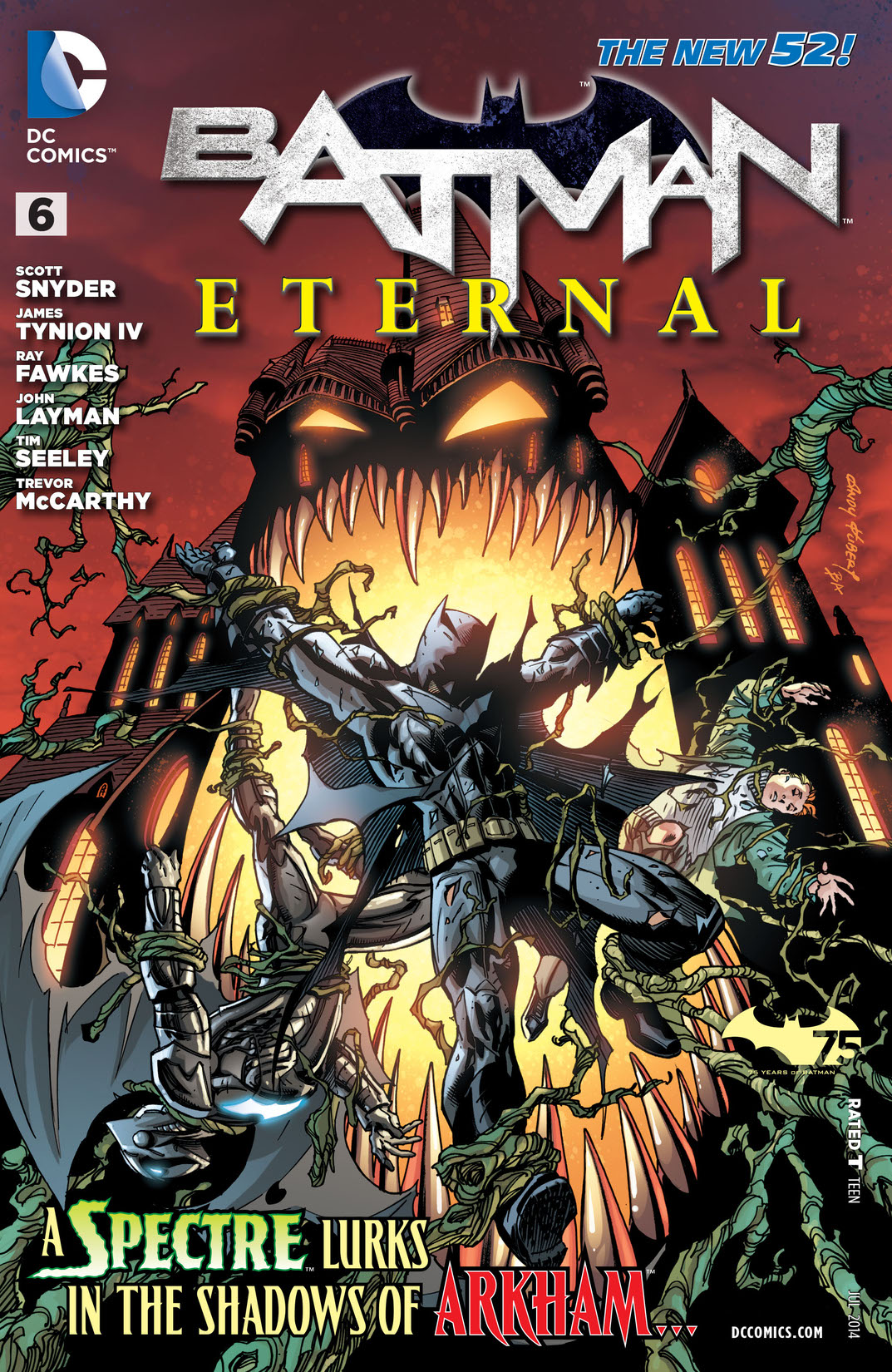 Batman Eternal #6 preview images