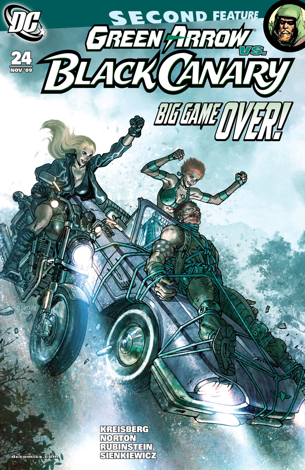 Green Arrow and Black Canary #24 preview images