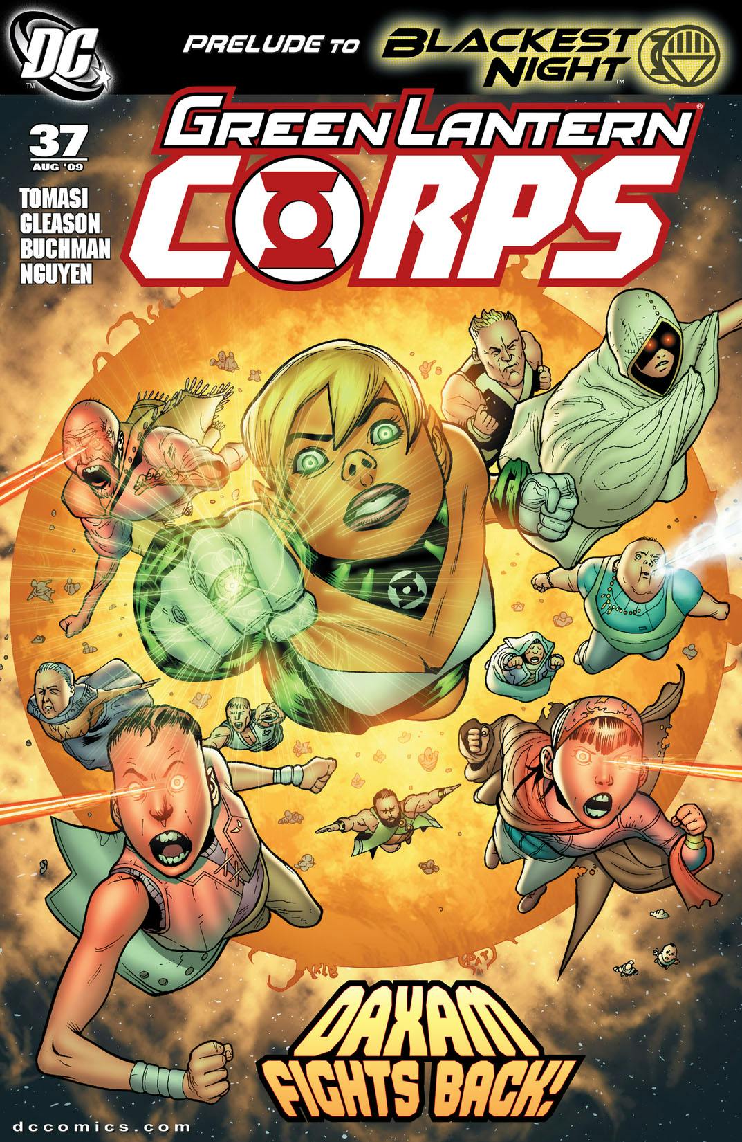 Green Lantern Corps (2006-) #37 preview images