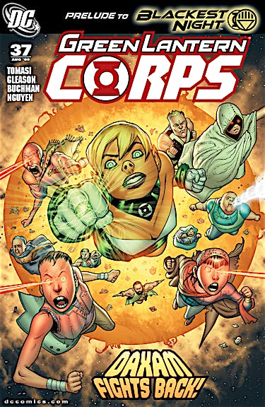 Green Lantern Corps (2006-) #37 preview images